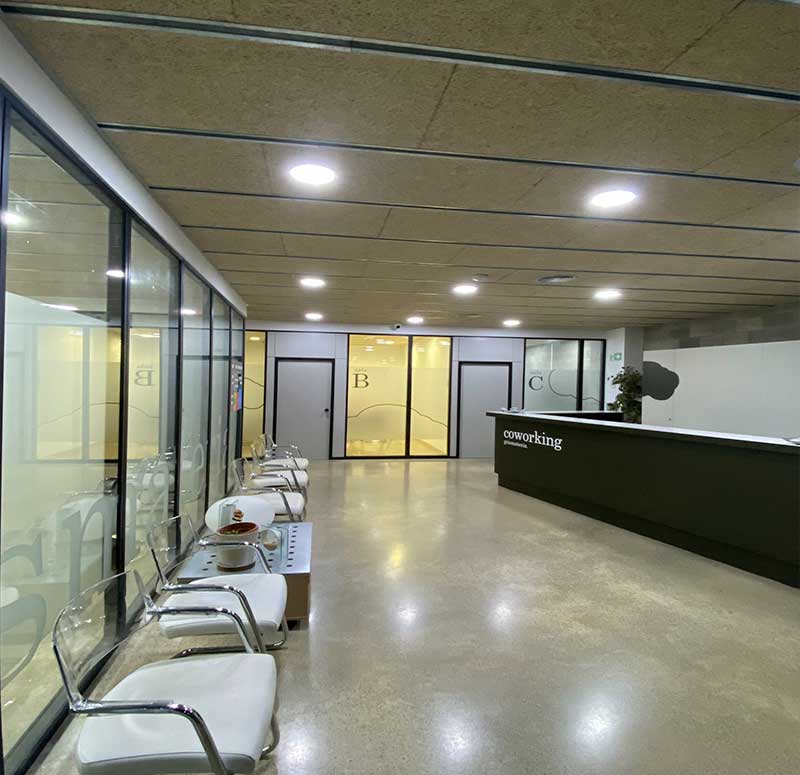 recepción coworking en Tarragona recepción coworking en Tarragona